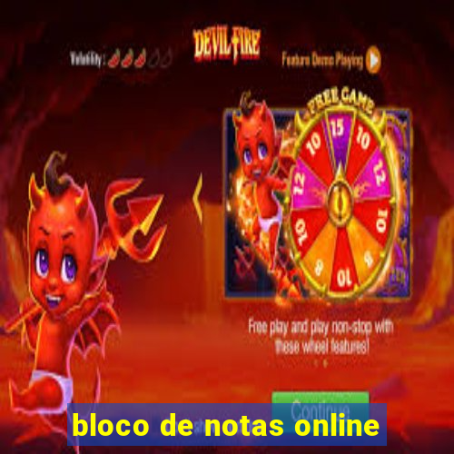 bloco de notas online